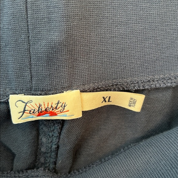 Faherty Arlie Pants in Navy, Tencel linen blend size women’s XL - Picture 4 of 9